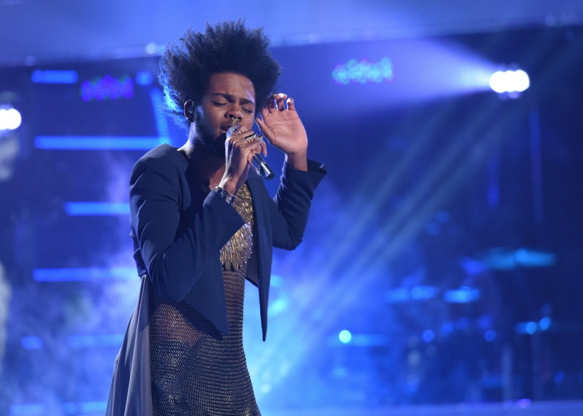 Quentin Alexander performs on AMERICAN IDOL XIV