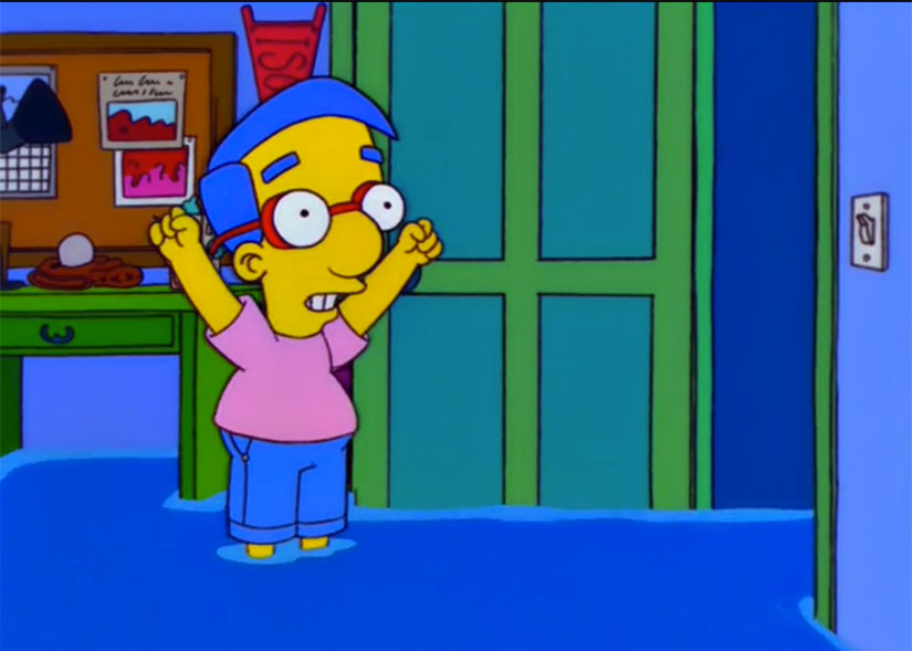Milhouse in The Simpsons