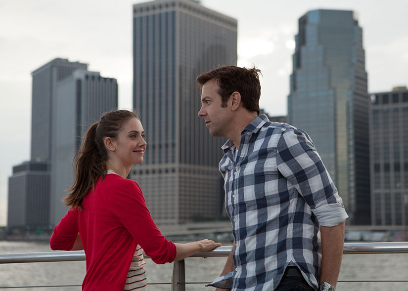 Alison Brie and Jason Sudeikis in Sleeping with Other People film still