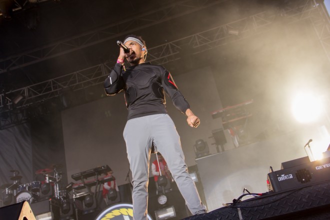 Chance the Rapper performing at Pitchfork Music Festival 2015 in Chicago