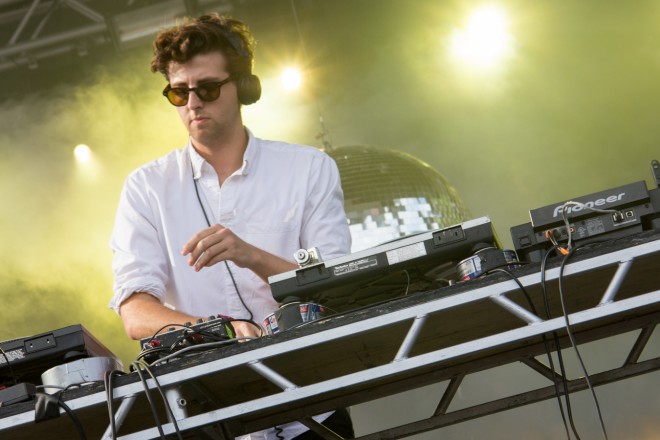 Jamie XX performing at Pitchfork Music Festival 2015 in Chicago