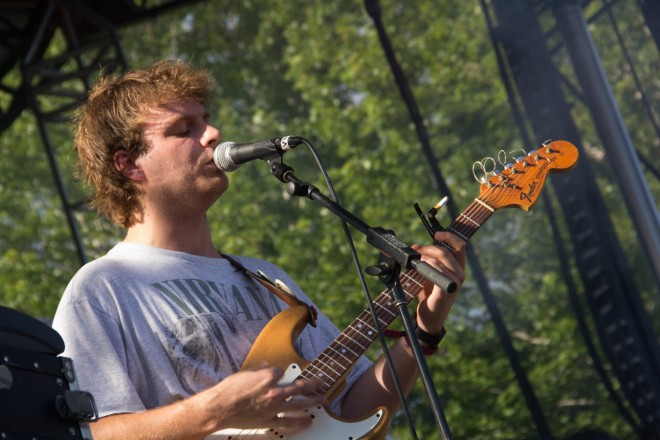 Mac DeMarco performing at Pitchfork Music Festival 2015 in Chicago