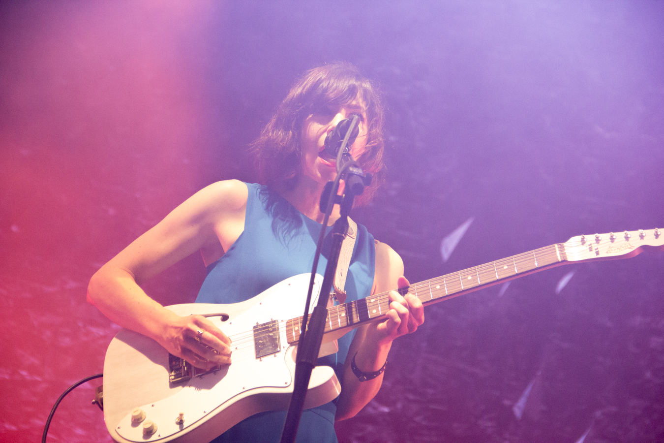 Sleater-Kinney performing at Pitchfork Music Festival 2015 in Chicago