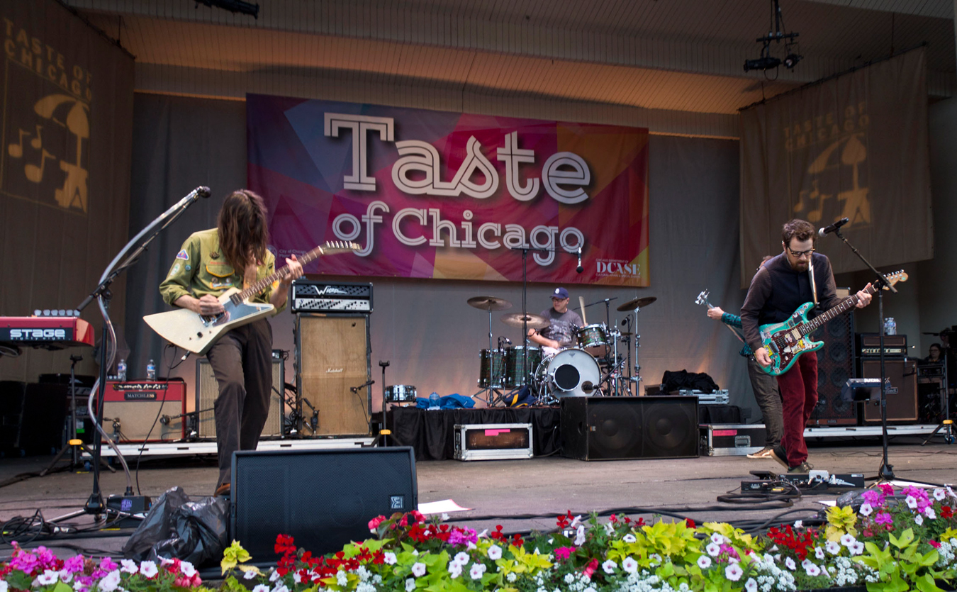 Weezer, Taste of Chicago, July 2015. AngieStarPhoto