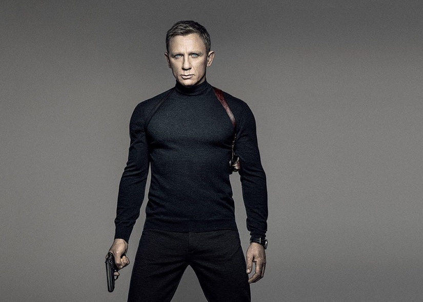 Promotional art of Daniel Craig as James Bond in SPECTRE