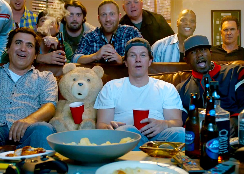 Film still of Mark Wahlberg in Ted 2