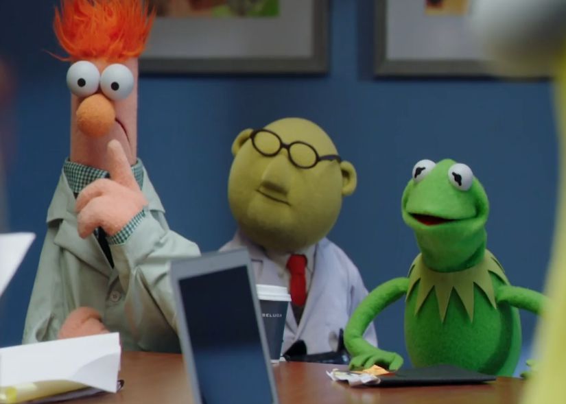 Still from The Muppets pilot pitch