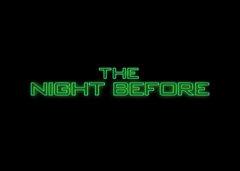 Title card for The Night Before