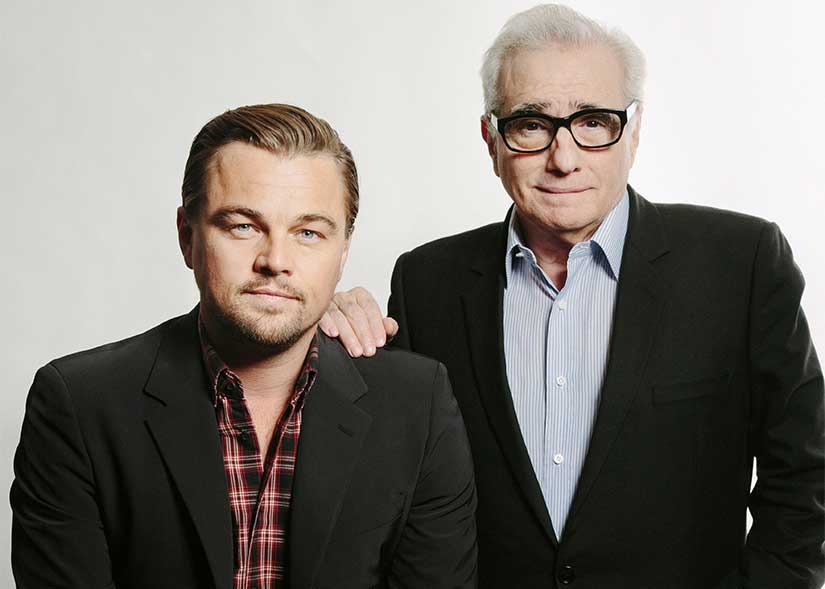 Photo of Leonardo DiCaprio and Martin Scorsese
