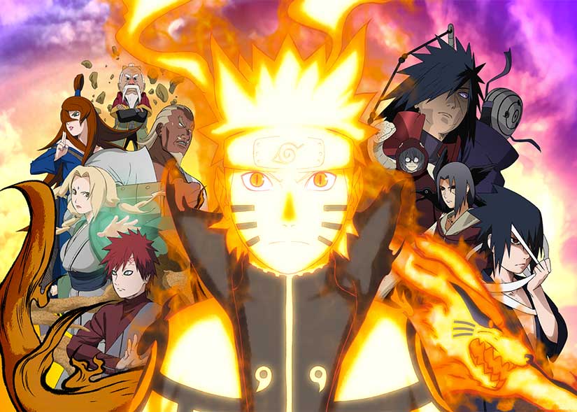 Promotional art for Naruto Shippuden