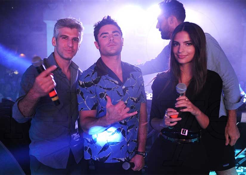 Max Joseph, Zac Efron, and Emily Ratajkowski from We Are Your Friends