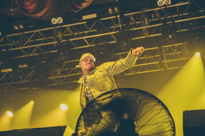 Chris Brown at Aragon Ballroom. Photo: RubyHornet.com Jeremy Franklin