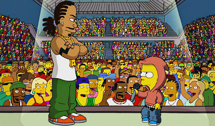 Simpsons hip hop
